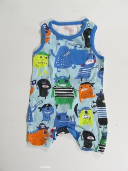 Letní overal s obrázky secondhand Letní overal s obrázky secondhand