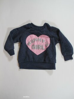 Mikina pro holky modrá secondhand Mikina pro holky modrá secondhand