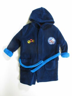 Modrý župan thomas pro kluky secondhand Modrý župan thomas pro kluky secondhand