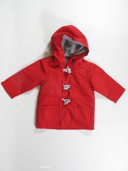 Černo červená bunda pro děti secondhand Černo červená bunda pro děti secondhand