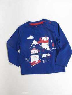 Triko dl.rukáv pro kluky modré secondhnad Triko dl.rukáv pro kluky modré secondhnad