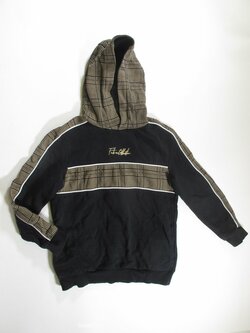 Mikina pro holky černo hnědá secondhand Mikina pro holky černo hnědá secondhand