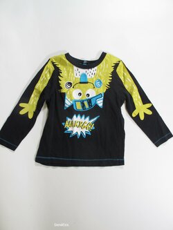 Triko dl.rukáv pro kluky černé secondhnad Triko dl.rukáv pro kluky černé secondhnad