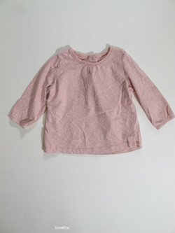 Triko dl.rukáv  se srdíčky secondhand