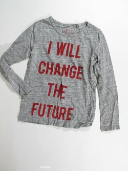 Triko dl.rukáv šedé secondhand Triko dl.rukáv šedé secondhand