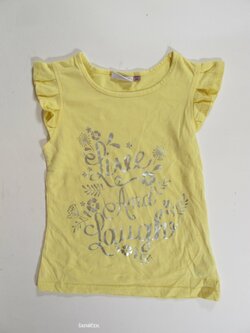 Triko pro holky žluté secondhand Triko pro holky žluté secondhand