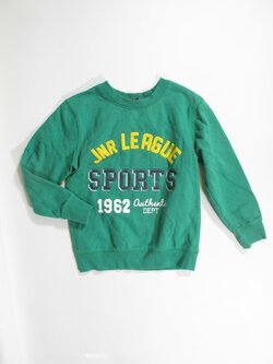 Zelená mikina pro kluky secondhand Zelená mikina pro kluky secondhand