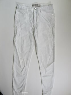 Bílé kalhoty pro holky secondhand Bílé kalhoty pro holky secondhand