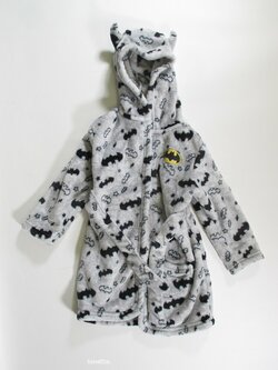 Šedo černý župan pro kluky secondhand Šedo černý župan pro kluky secondhand