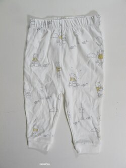 Bílé tepláčky pro kluky s obrázky secondhand Bílé tepláčky pro kluky s obrázky secondhand