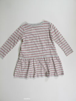 Tunika pro holky  dl rukáv s pruhy secondhnad