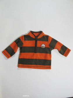 Pruhovaná mikina pro kluky fleesová nová Pruhovaná mikina pro kluky fleesová nová