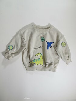 Mikina světlá pro kluky secondhand Mikina světlá pro kluky secondhand