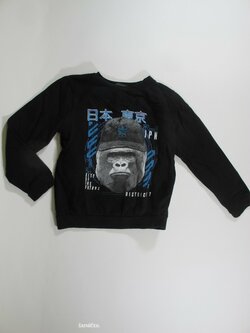 Mikina šedo černá pro kluky secondhand Mikina šedo černá pro kluky secondhand