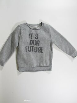 Šedá mikina pro kluky secondhhand Šedá mikina pro kluky secondhhand