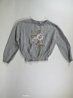 Mikina pro holky šedá secondhand Mikina pro holky šedá secondhand