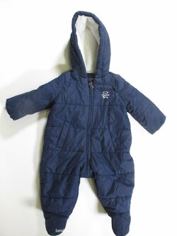 Zimní modrá kombinéza pro kluky secondhand Zimní modrá kombinéza pro kluky secondhand