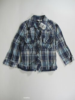 Kostkovaná halenka pro holky secondhand Kostkovaná halenka pro holky secondhand