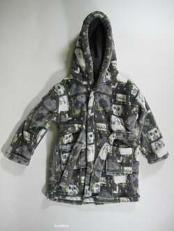 Obrázkový župan pro kluky šedý secondhand Obrázkový župan pro kluky šedý secondhand