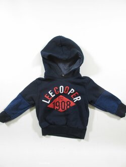 MOdrá mikina pro kluky secondhand