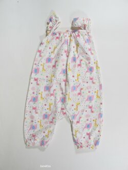 Letní overal pro holky se slony secondhand