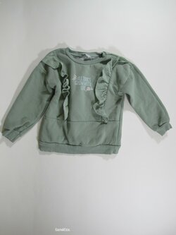 Mikina zelená pro holky secondhand Mikina zelená pro holky secondhand