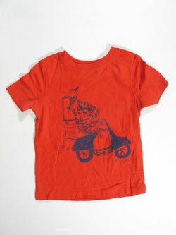 Triko pro kluky červené  secondhand