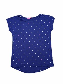 Tmavě modré tričko pro holky secondhand Tmavě modré tričko pro holky secondhand