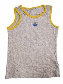 Tílko šedé pro kluky secondhand Tílko šedé pro kluky secondhand