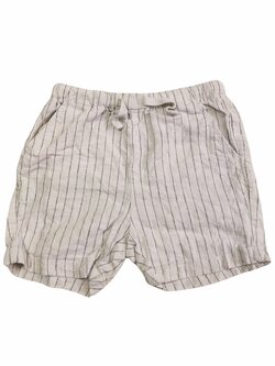 Letní bílé kraťasy s pruhem pro kluky secondhand