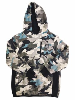 Maskáčová mikina pro kluky s kapucí secondhand Maskáčová mikina pro kluky s kapucí secondhand