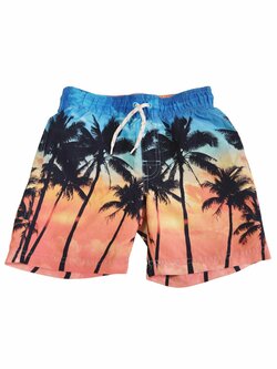 Plavkové kraťasy s palmami pro kluky secondhand