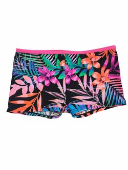 Plavkové kraťasy květinové pro holky secondhand Plavkové kraťasy květinové pro holky secondhand