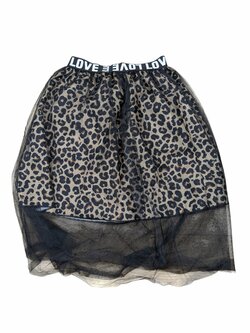 Vzorovaný tmavá sukně secondhand