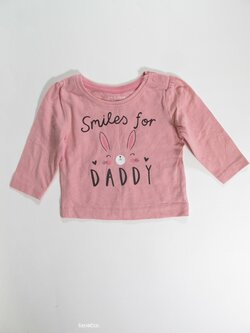 Triko dl.rukáv pro holky růžové secondhand Triko dl.rukáv pro holky růžové secondhand