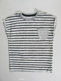 Triko pro holky bílo modré secondhand Triko pro holky bílo modré secondhand