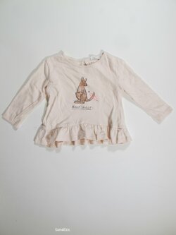 Triko dl.rukáv pro holky růžové secondhnad