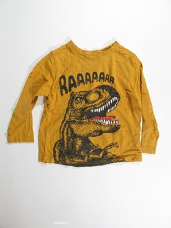 Triko dl.rukáv okrové pro kluky secondhand Triko dl.rukáv okrové pro kluky secondhand