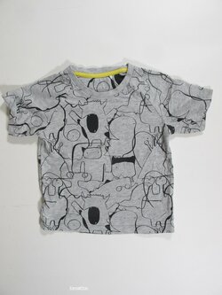 Triko pro kluky černo šedé secondhand Triko pro kluky černo šedé secondhand