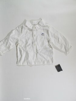 Košile pro  kluky bílá outlet 