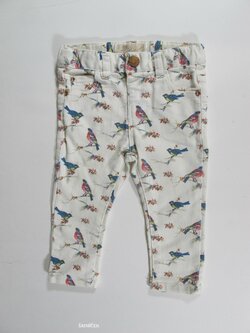 Kalhoty s ptáčky pro holky secondhand Kalhoty s ptáčky pro holky secondhand