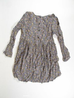 Šaty dl. rukáv s kytkami  pro holky secondhand