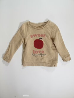 Mikina hnědá pro holky secondhand Mikina hnědá pro holky secondhand