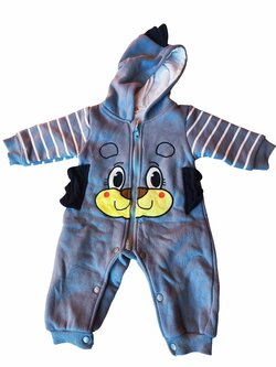 Jarní teplý overal pro kluky secondhand 