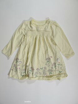 Tunika-šaty  dl rukáv  s puntíky secondhand