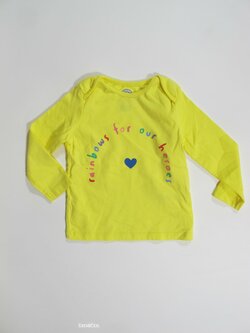 Triko dl.rukáv pro holky žluté secondhnad Triko dl.rukáv pro holky žluté secondhnad