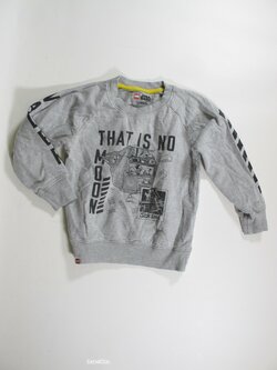 Šedá mikina pro kluky lego secondhand Šedá mikina pro kluky lego secondhand