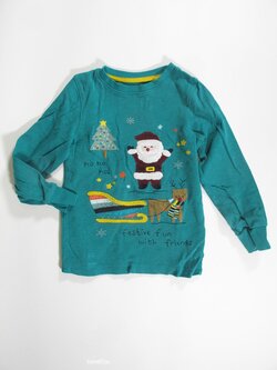 Triko dl.rukáv zelené s obrázky secondhand Triko dl.rukáv zelené s obrázky secondhand