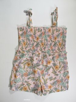 Letní overal kytkovaný secondhand Letní overal kytkovaný secondhand