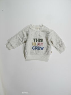 MIkina pro holky s nápisem secondhand